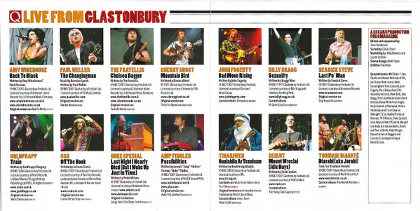 Various - Q Live From Glastonbury (CD) - Image 5