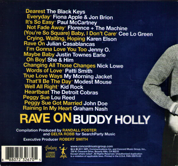 Various - Rave On Buddy Holly (CD) - Image 2