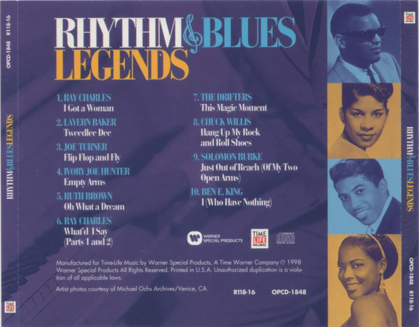 Various - Rhythm & Blues Legends (CD, Comp) - Image 5