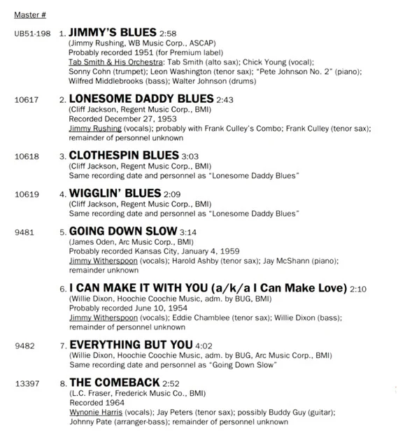 Various - Shoutin' Swingin' And Makin' Love (CDr) - Image 4