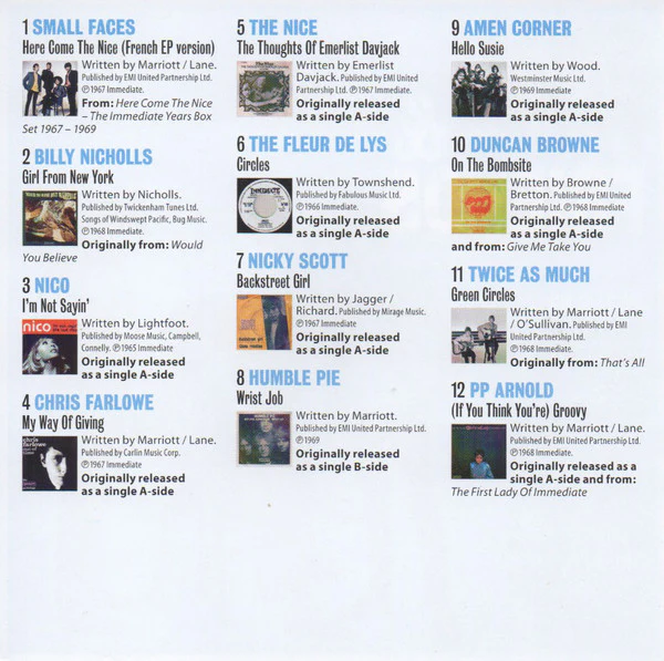 Various - Small Faces & Friends (CD) - Image 4