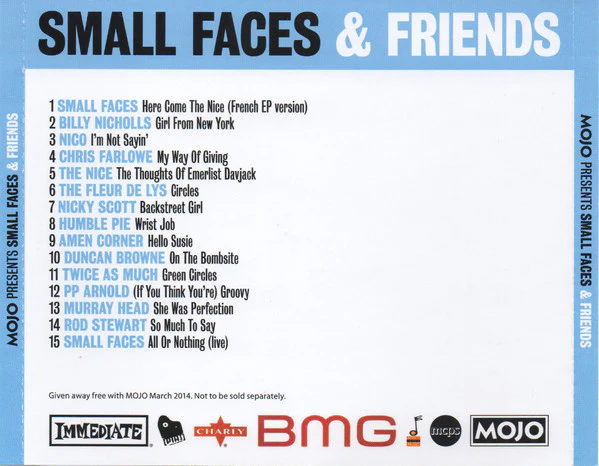 Various - Small Faces & Friends (CD) - Image 2