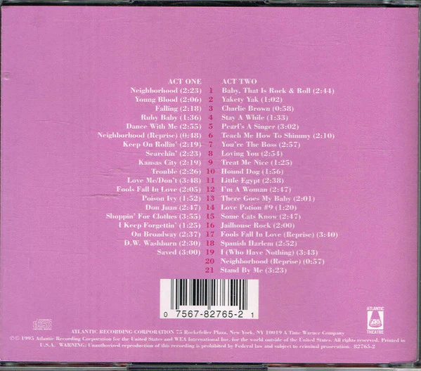 Various - Smokey Joe's Cafe - The Songs Of Leiber And Stoller (CD) - Image 2