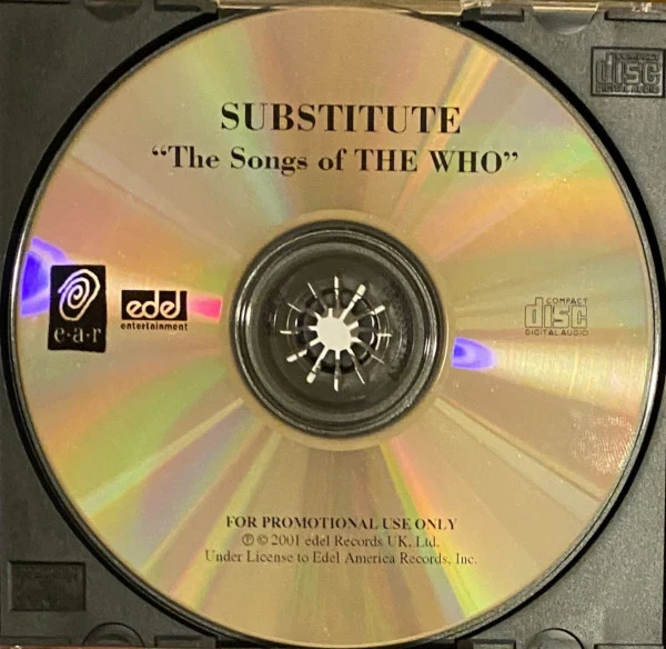 Various - Substitute (The Songs Of The Who) (CDr) - Image 3