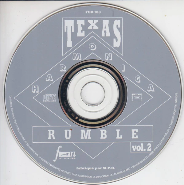 Various - Texas Harmonica Rumble Vol. 2 (CD) - Image 3