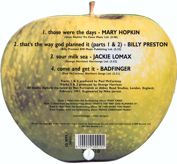 Various - The Apple E.P. (CD) - Image 2