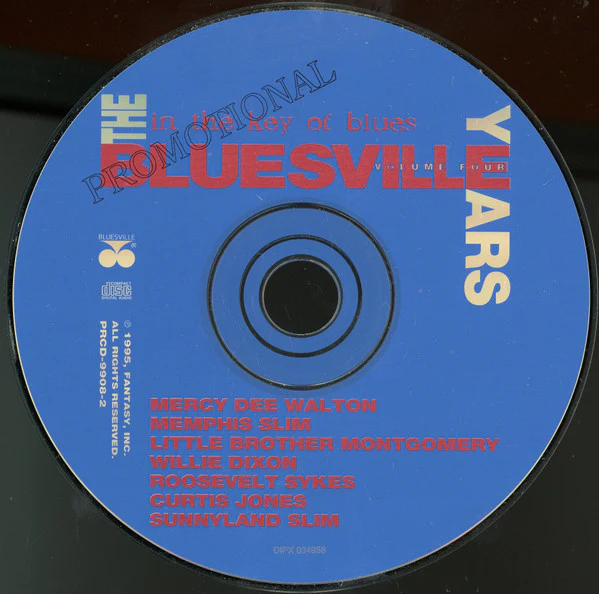 Various - The Bluesville Years Volume Four -  In The Key Of Blues  (CD) - Image 3
