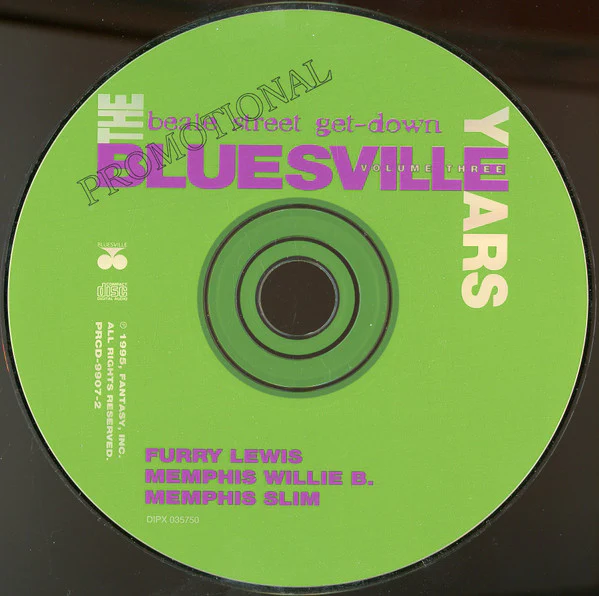 Various - The Bluesville Years Volume Three - Beale Street Get-Down (CD) - Image 3