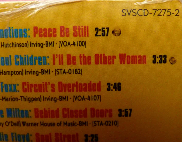 Various - The Complete Stax / Volt Soul Singles, Vol.3: 1972-1975 Sampler (CD) - Image 4
