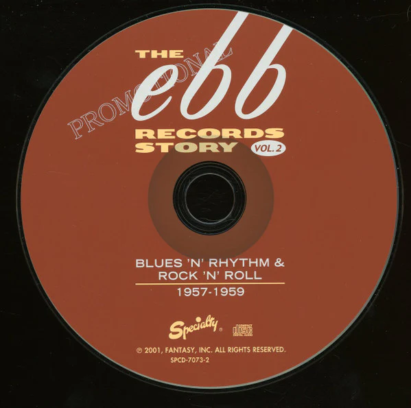 Various - The Ebb Records Story Vol. 2 - Blues 'N' Rhythm & Rock 'N' Roll 1957 - 1959 (CD) - Image 3