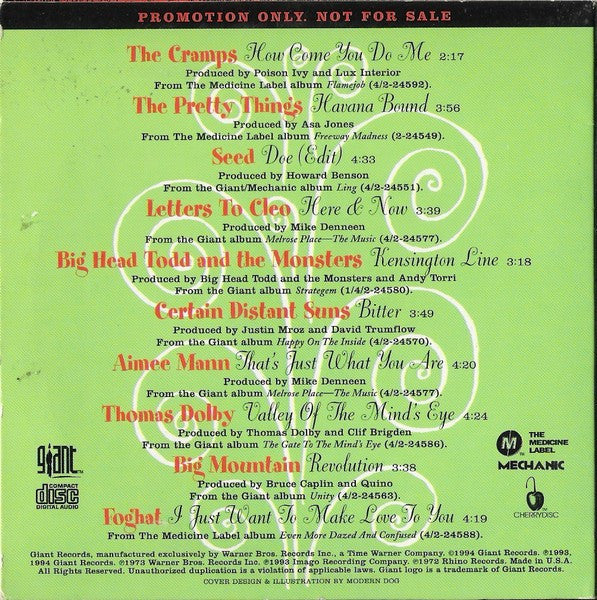 Various - The Gigantic Recording Corporation Proudly Presents Volume II (CD) - Image 2
