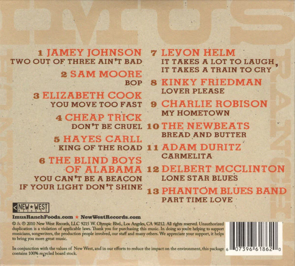 Various - The Imus Ranch Record II (CD) - Image 2