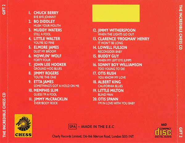Various - The Incredible Chess CD (CD) - Image 3