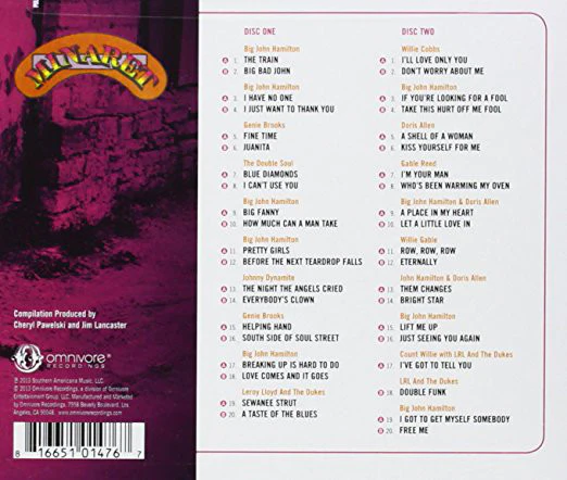 Various - The South Side Of Soul Street:  The Minaret Soul Singles 1967-1976 (CD) - Image 2