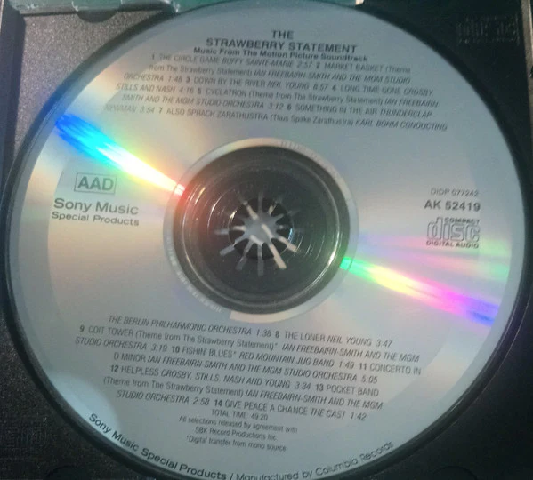 Various - The Strawberry Statement (CD) - Image 2