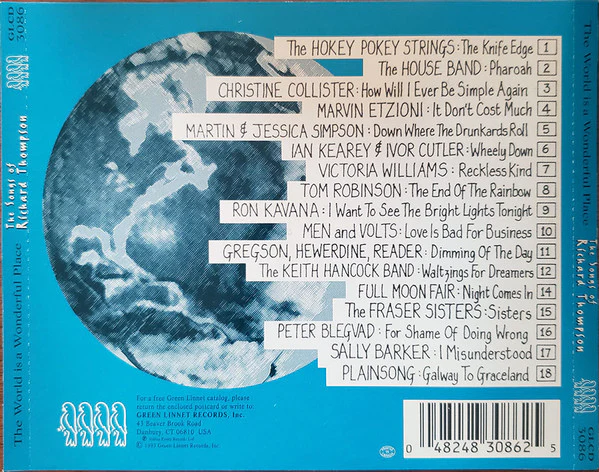 Various - The World Is A Wonderful Place - The Songs Of Richard Thompson (CD) - Image 4