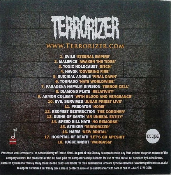 Various - Thrash Forward ...Back To The Future (CD) - Image 2