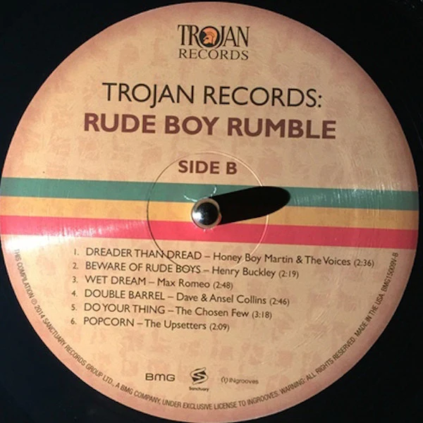 Various - Trojan Records - Rude Boy Rumble (LP, Comp) - Image 4