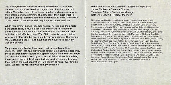 Various - War Child Presents Heroes (CD) - Image 2