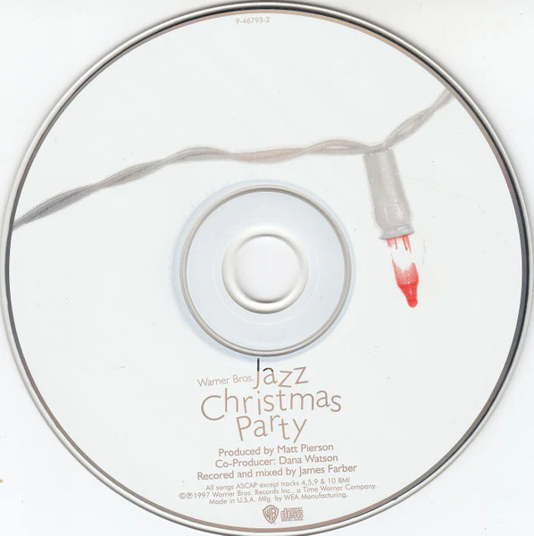 Various - Warner Bros. Jazz Christmas Party (CD) - Image 3