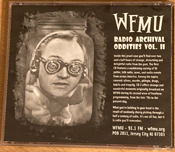 Various - WFMU Radio Archival Oddities Vol. II (CD) - Image 2