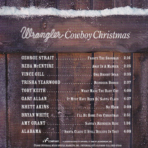 Various - Wrangler Cowboy Christmas Volume VI (CD) - Image 2