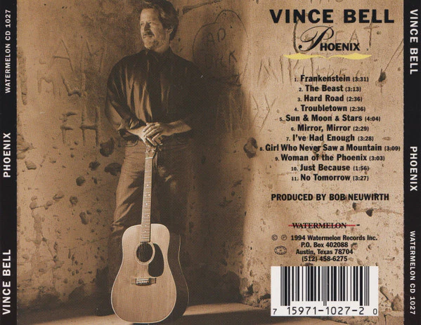 Vince Bell - Phoenix (CD) - Image 2