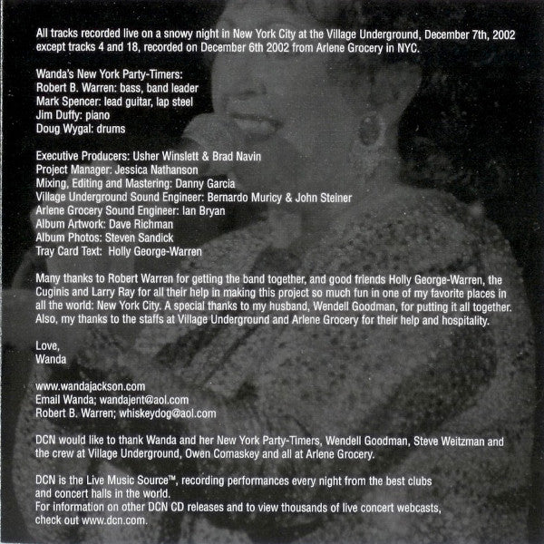 Wanda Jackson - The Wanda Jackson Show Live And Still Kickin" (CD) - Image 5