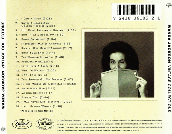 Wanda Jackson - Vintage Collections (CD) - Image 2