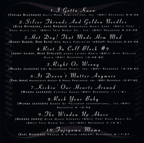 Wanda Jackson - Vintage Collections (CD) - Image 4