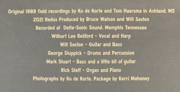 Wilburt Lee Reliford - Seems Like A Dream (Vinyl) - Image 3