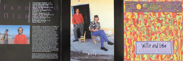 Willie And Lobo* - Fandango Nights (CD) - Image 5