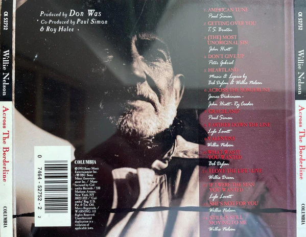 Willie Nelson - Across The Borderline (CD) - Image 3