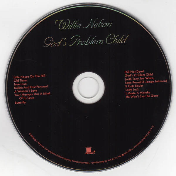 Willie Nelson - God's Problem Child (CD) - Image 3