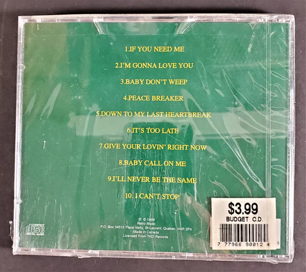 Wilson Pickett - If You Need Me (CD) - Image 2
