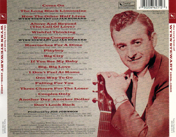 Wynn Stewart - The Very Best Of Wynn Stewart 1958-1962 (CD) - Image 2