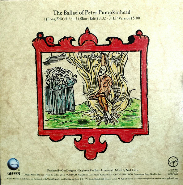 XTC - The Ballad Of Peter Pumpkinhead (CD) - Image 2
