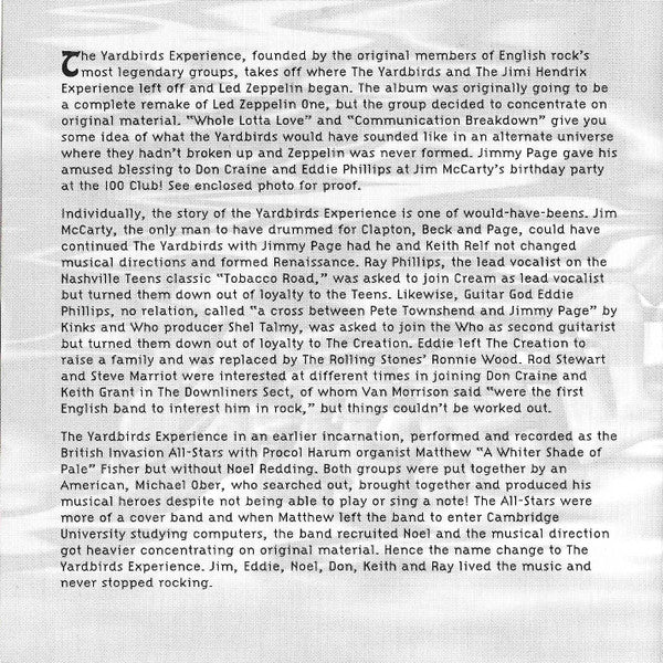 Yardbirds Experience - British Thunder (CD) - Image 4