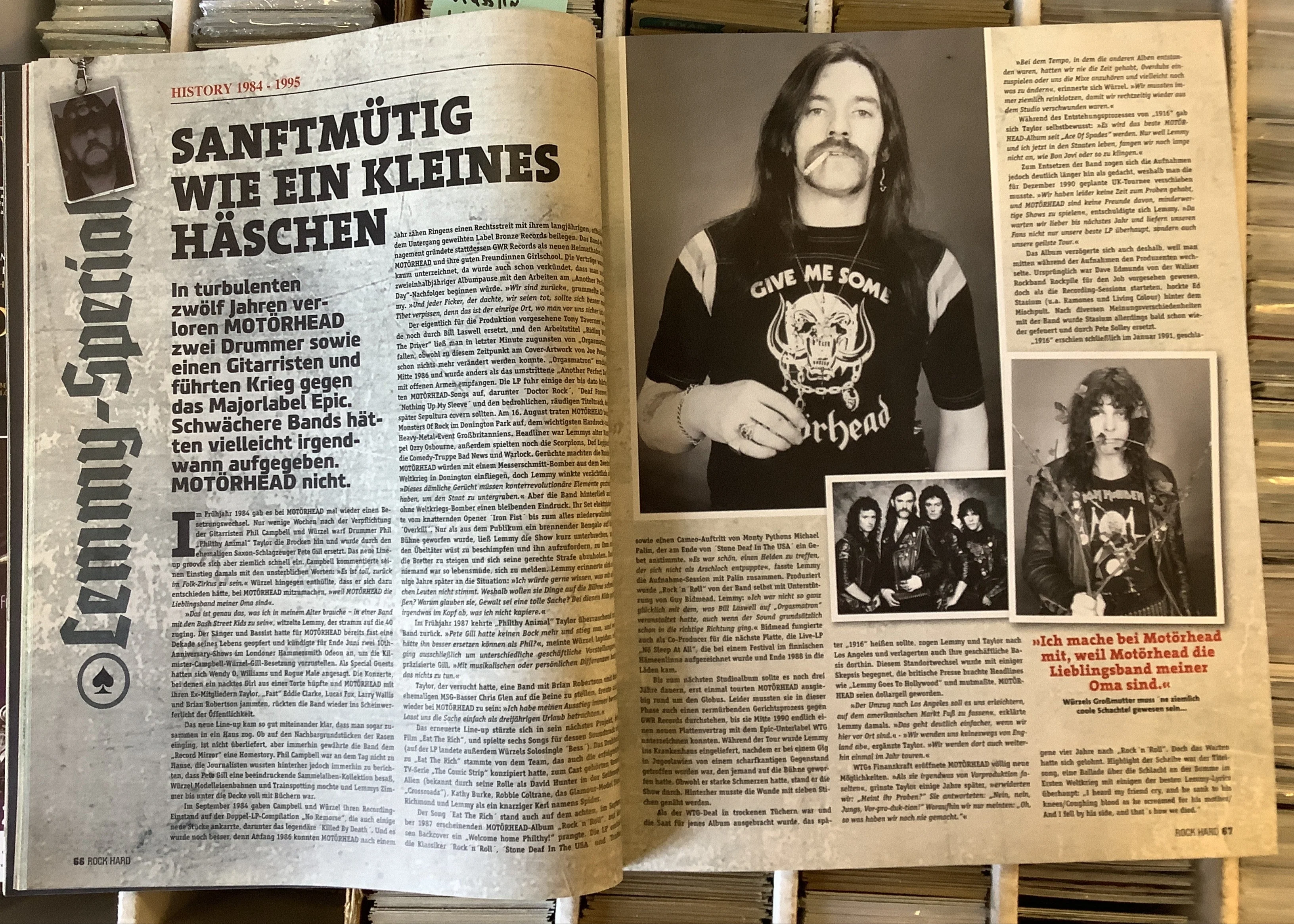 Rock Hard - Lemmy Kilmister cover - January 2017, Vol. 356 (magazine) - Image 3