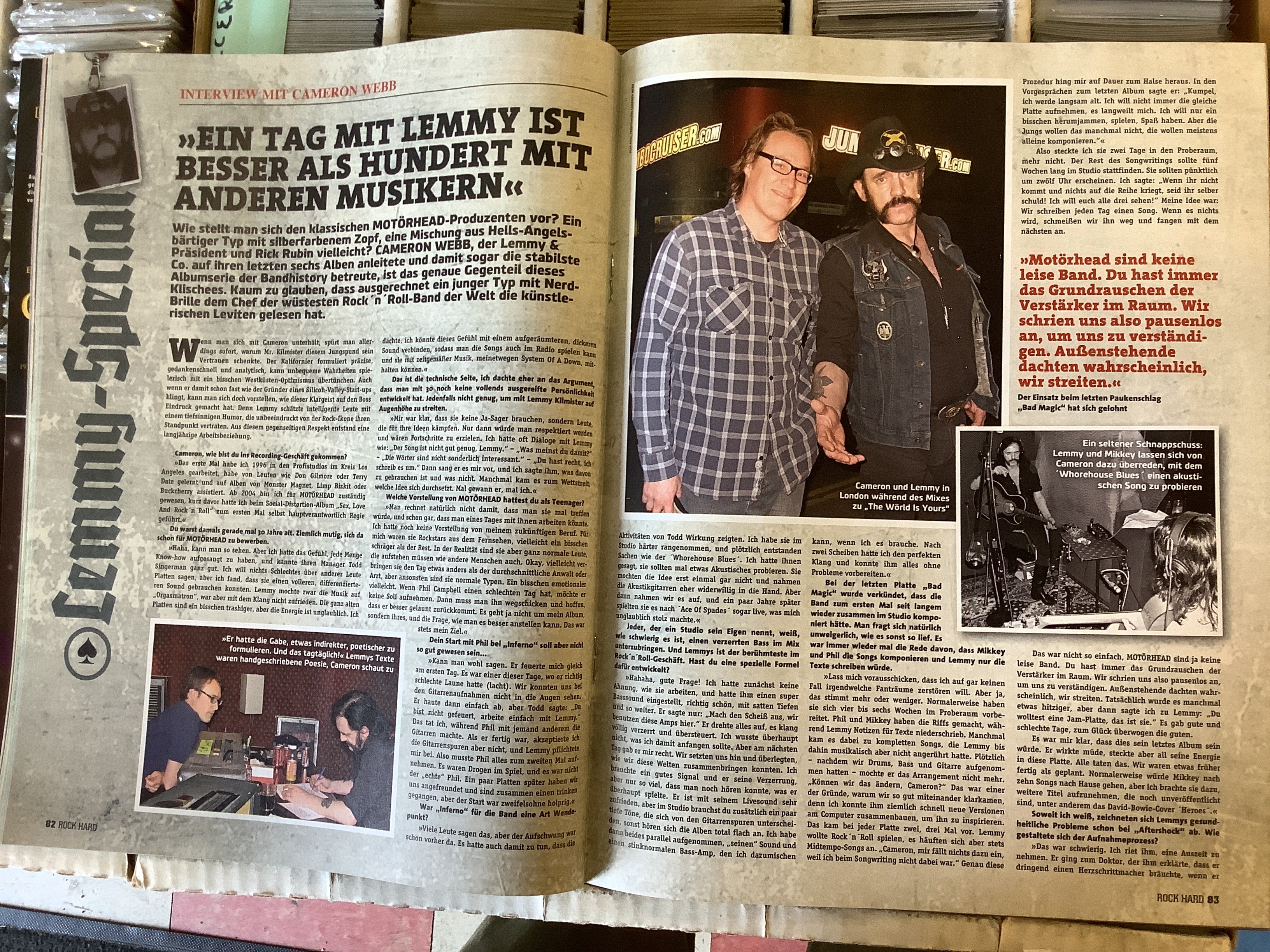 Rock Hard - Lemmy Kilmister cover - January 2017, Vol. 356 (magazine) - Image 4