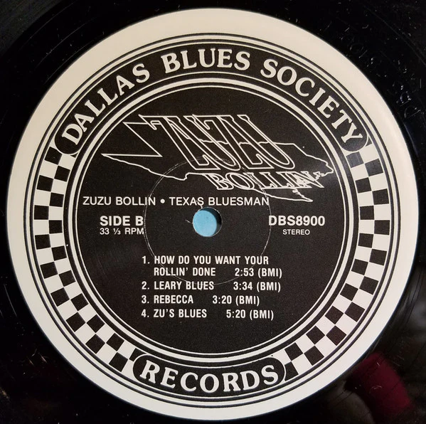 Zuzu Bollin - Texas Bluesman (Vinyl) - Image 4