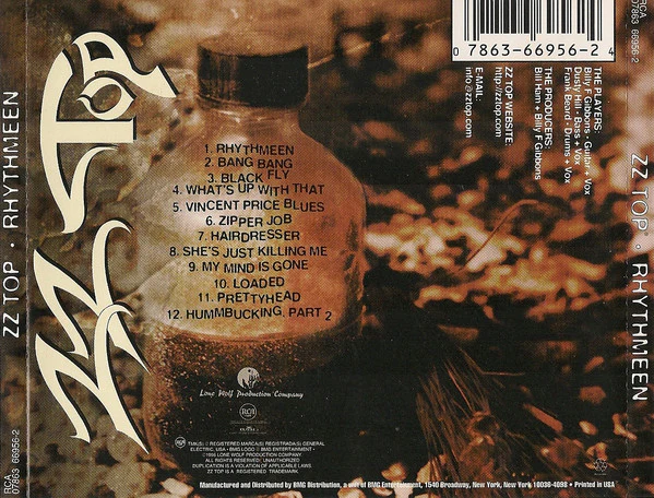 ZZ Top - Rhythmeen (CD) - Image 2