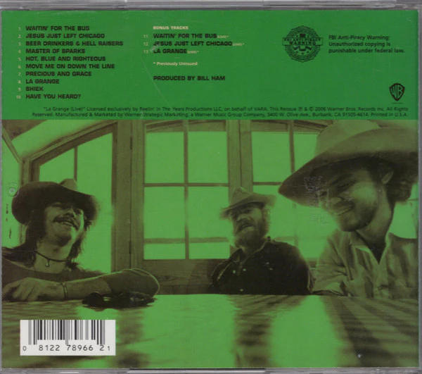 ZZ Top - Tres Hombres (CD) - Image 2